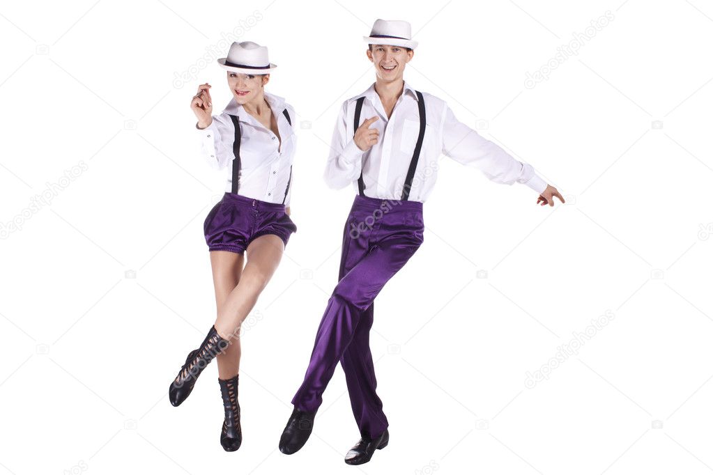Dancers rock and roll — Stock Photo © A.Pavlov #7987273