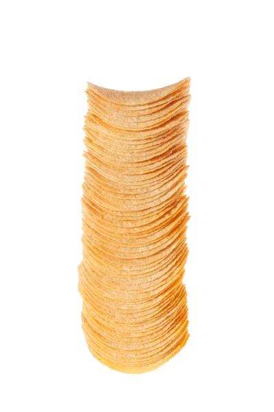 Ein Stapel Chips — Stockfoto