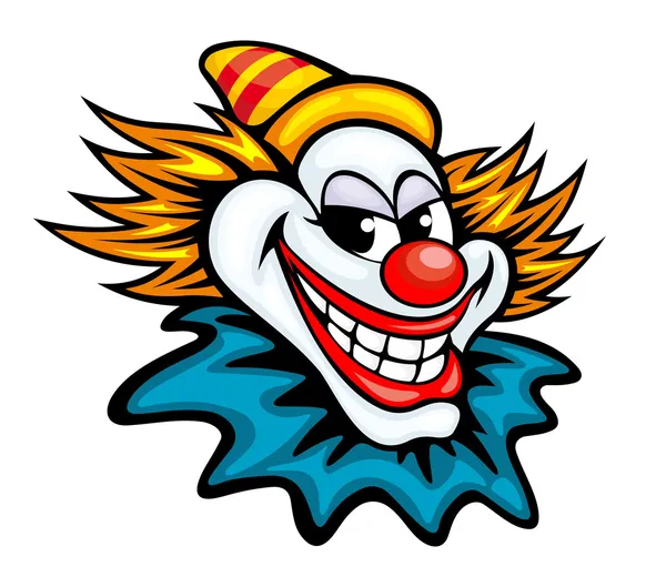 Divertente clown circense — Vettoriale Stock
