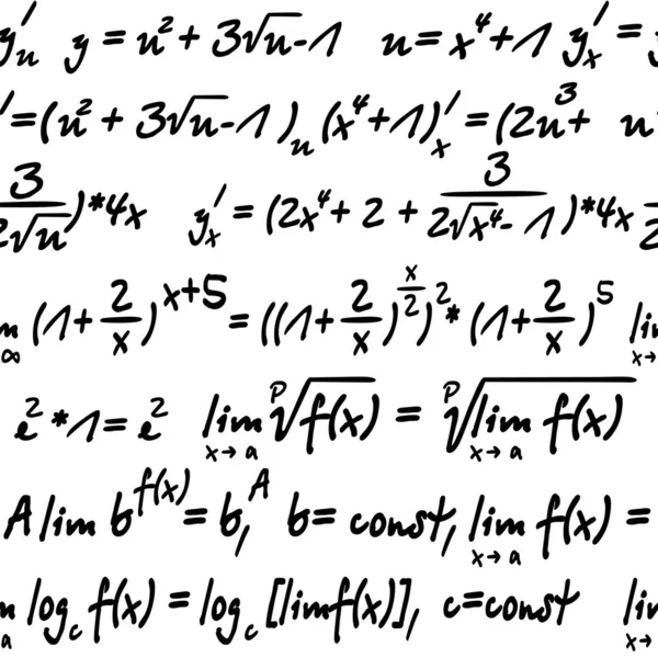 Algebra seamless — Stock Vector
