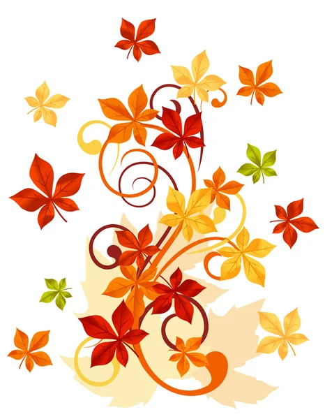 Осіннього листя — стоковий вектор