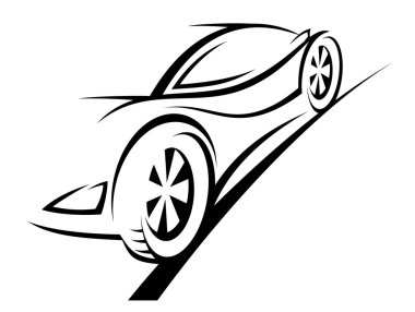 Sport car clipart