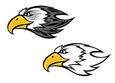 Falcon mascot clipart