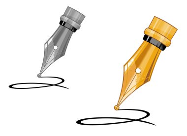 Ink pen icon clipart