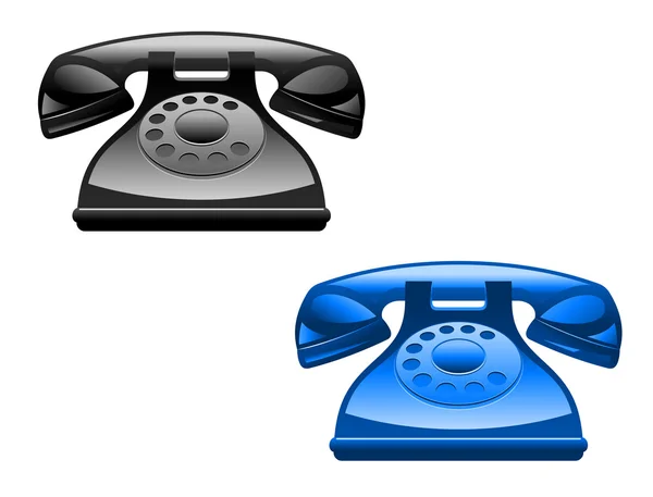 Телефоны Retro — стоковый вектор