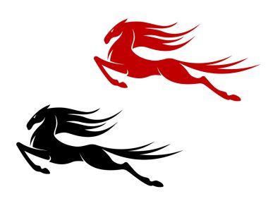 Fast horse clipart