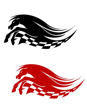 Horse symbol clipart