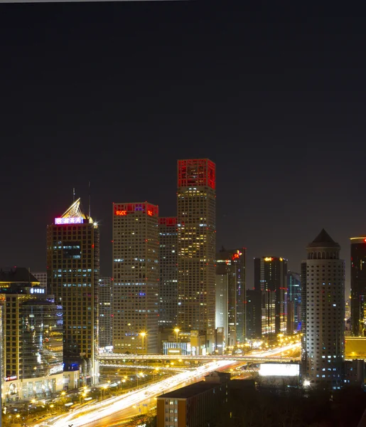Central business of district in beijing — Stock Photo, Image