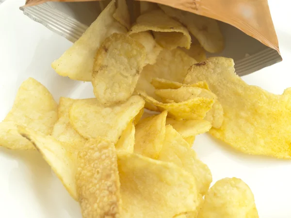 Chips strömen aus — Stockfoto