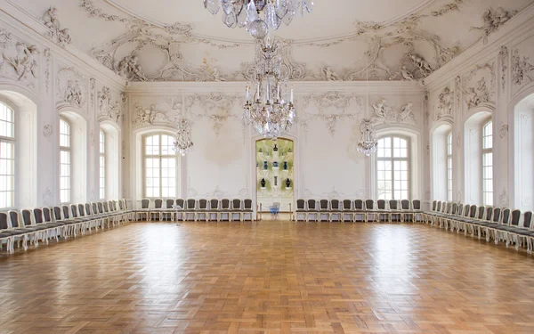 Salle de bal à Rundale Palace, Lettonie — Photo