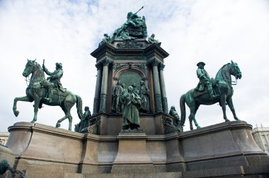 Maria-Theresa Monument, Vienna clipart