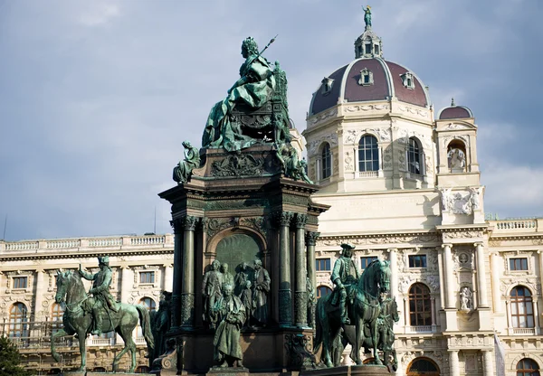 Maria-Theresia Monument och Museum of Art History — Stockfoto