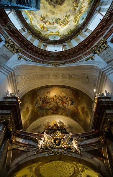 Inside of The St. Charles's Church — Stock Photo, Image