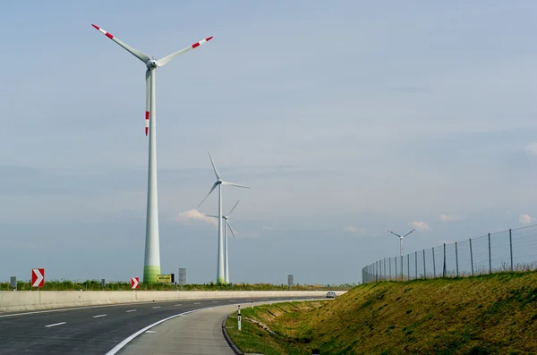 stock image Wind turbines