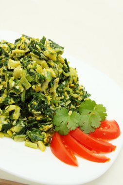 omlet ramson ile