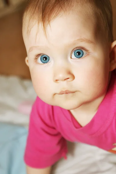 青い目を持つ子供 — ストック写真