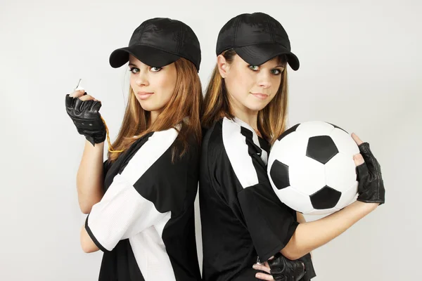 Due allenatori di calcio — Foto Stock