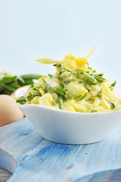 Salad on board — Stock Photo, Image