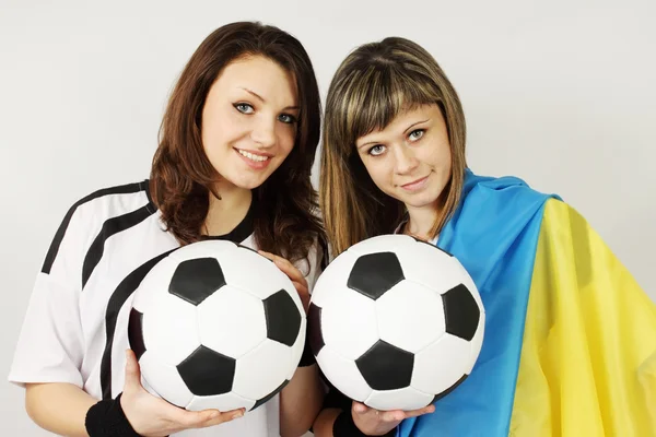 Ventilators van de voetbal — Stockfoto