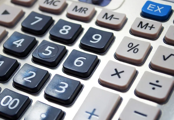 Calculator closeup — Stock Photo, Image