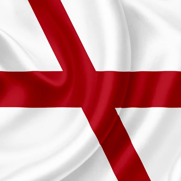 Англия размахивает флагом — стоковое фото