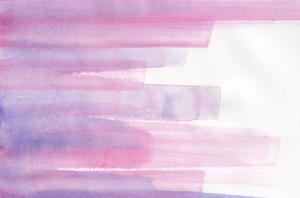 Absztrakt csíkos lila akvarell háttér — Stock Fotó
