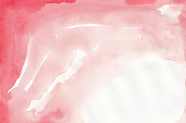 Абстрактный розовый акварельный фон — стоковое фото
