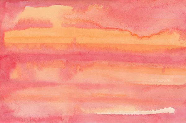 Fundo aquarela rosa abstrato — Fotografia de Stock