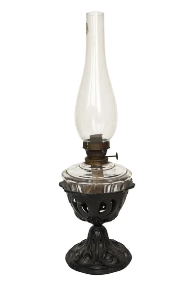 Starožitný olejová lampa — Stock fotografie