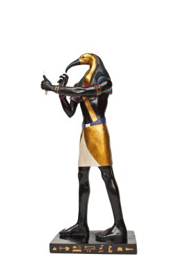 Egyptian god figure - Ibis clipart