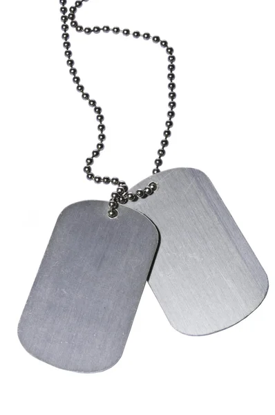 Army ID tags — Stock Photo, Image