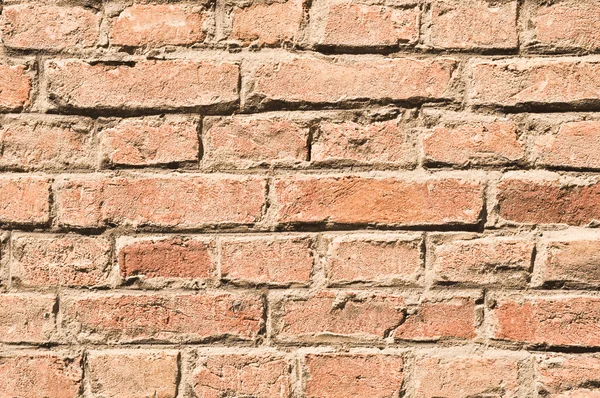 Detalhe de parede de tijolo velho — Fotografia de Stock