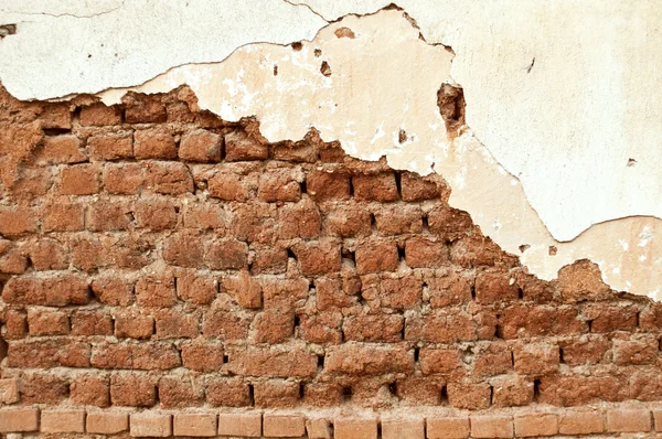Muro de ladrillo muy viejo — Foto de Stock