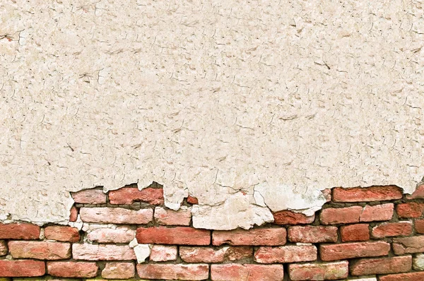 Metin alanı olan Grunge tuğla duvar — Stok fotoğraf