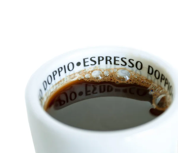 Detail makro Espresso — Stok Foto
