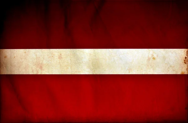 Lettonia bandiera grunge — Foto Stock