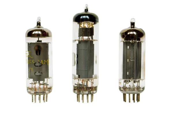 Old vacuum tubes — Stock Photo, Image