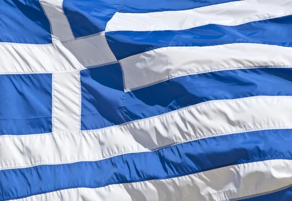 Weathered Greece flag — Stock Photo, Image