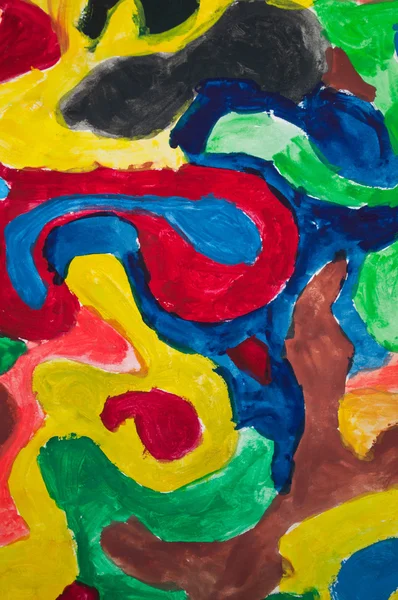 Pintura colorida abstracta — Foto de Stock