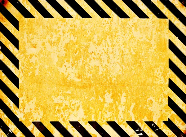 Grunge warning background — Stock Photo, Image
