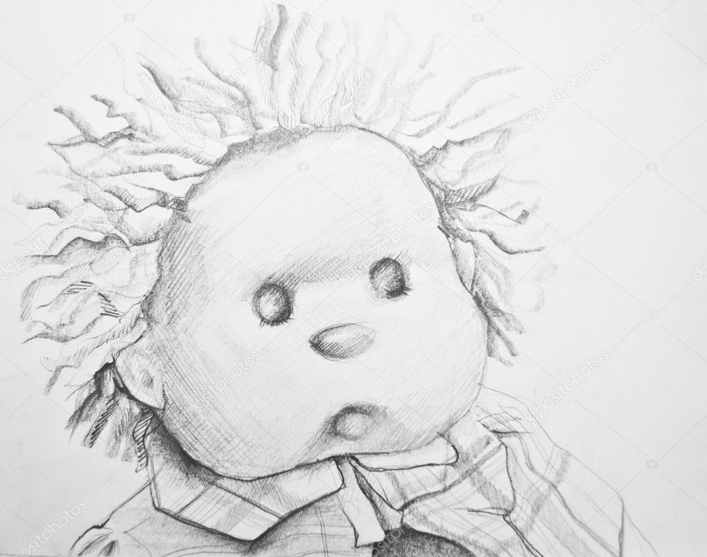 toy doll drawing