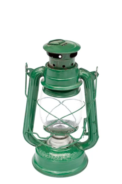 Old lantern isolated on white — Stock Photo, Image