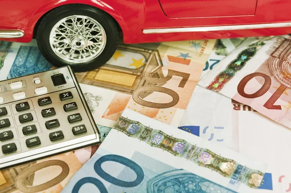 Car expenses - concept — Stock Photo, Image