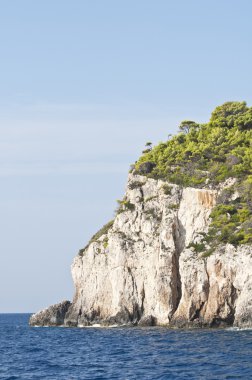 Zakynthos kıyı şeridi Yunanistan