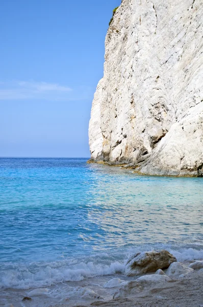Spiaggia paradisiaca sull'isola di Zante - Grecia — Foto Stock