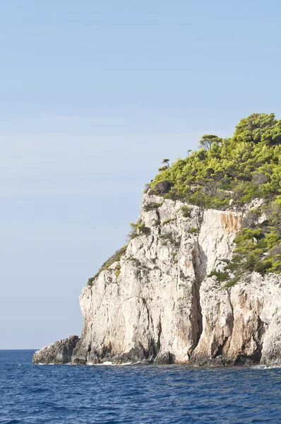 ザキントス島の海岸線、ギリシャ — ストック写真