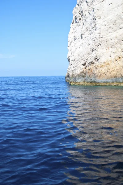 Paradiesstrand auf der Insel Zakynthos — Stockfoto