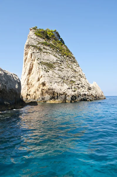 ギリシャ - ザキントス島の美しい崖 — ストック写真