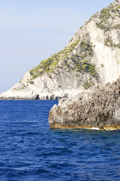 扎金索斯希腊的海岸线 — 图库照片