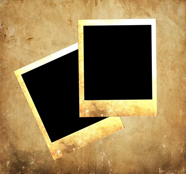 Grunge 纸和空白的复古照片 — 图库照片